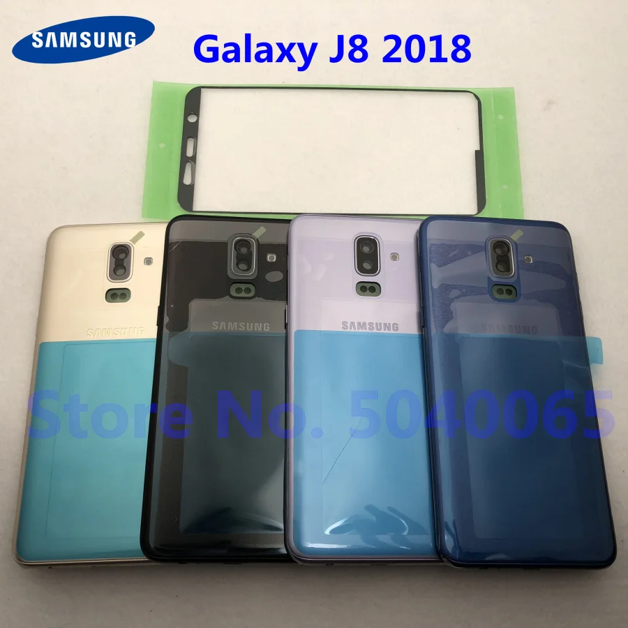 Для samsung Galaxy J8 J810 J810F J810G J810DS J810Y оригинальная средняя рамка Корпус задняя крышка шасси задняя панель J8 наклейка