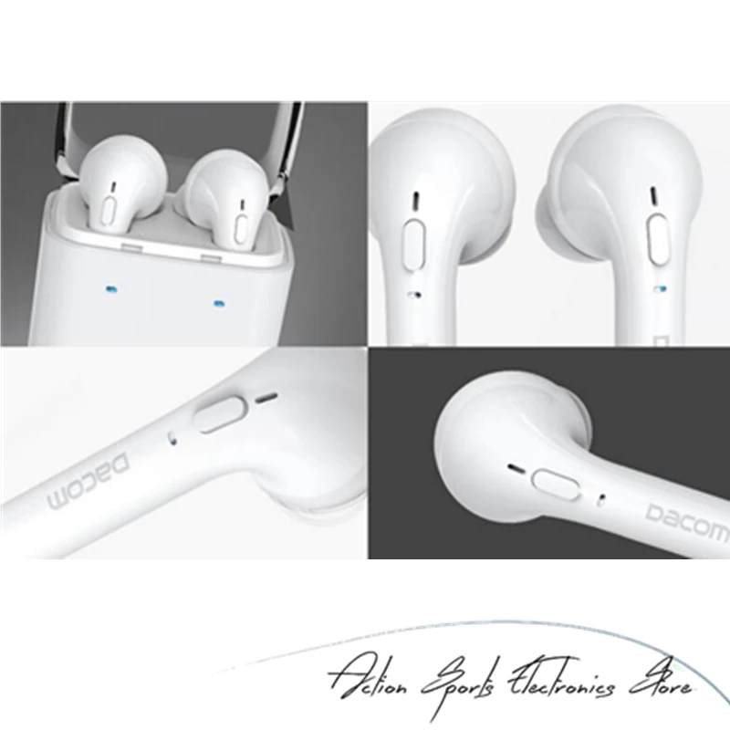 

Promotion! Dacom 7 original 7s TWS True wireless Bluetooth Earbuds earphone for 7 7 plus Headset Double Twins Earphones