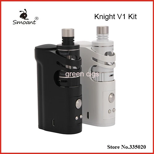 

Original Smoant Knight V1 Kit with Temperature Control 60W Box Mod with 4.5ml Top Filling Talos V1 Sub Ohm Tank