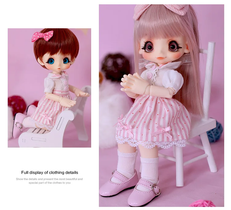 BJD одежда Kinoko Juice 1/6 YF6-361 BJD SD милое платье красивая кукла наряд OUENEIFS аксессуары