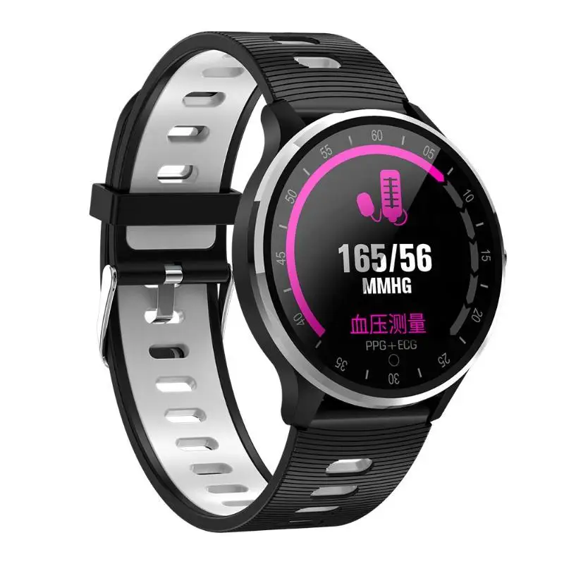 A9 Waterproof Smart Watch ECG PPG Heart Rate Blood Pressure Reminder Fitness Sleep Tracker Display Smart Wristband Bracelet