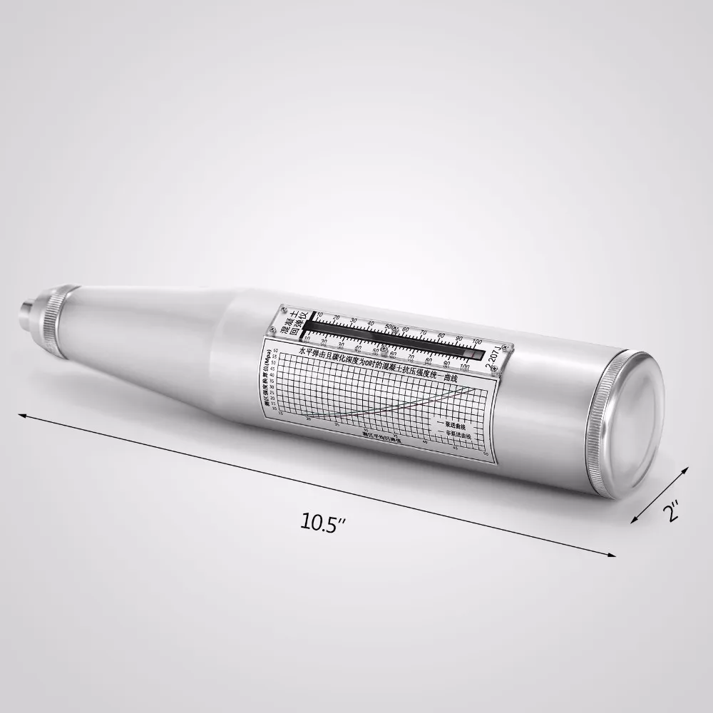 Schmidt Hammer Betonrückschlaghammer Tester Neues Tragbares Ndt-Resiliometer hv