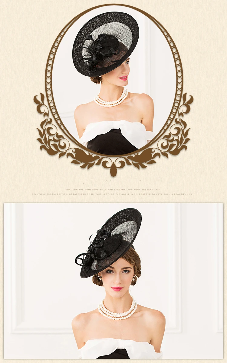 1_sinamay hats for wedding