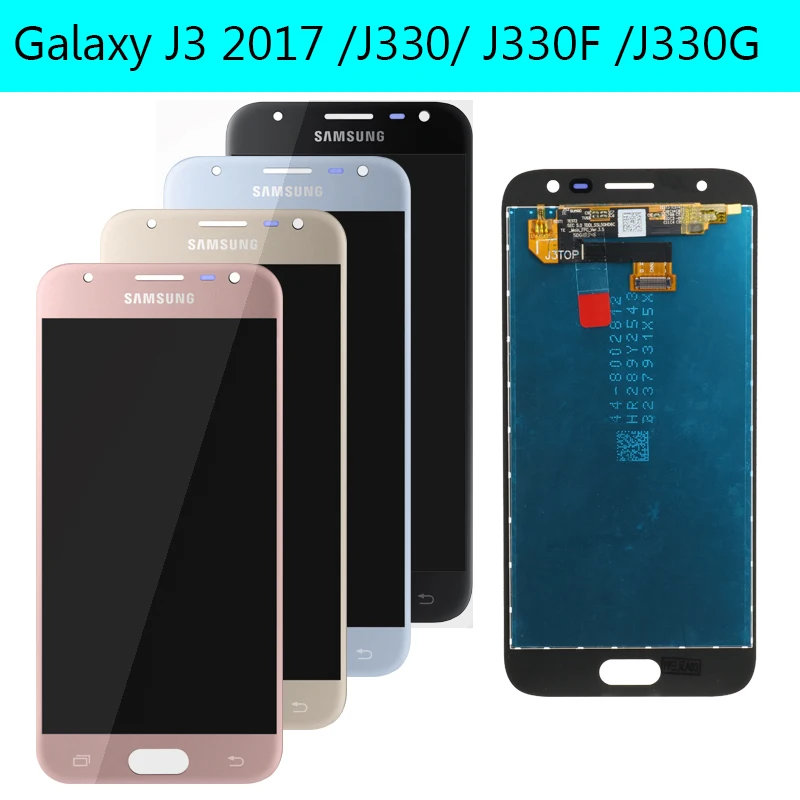 5," для Samsung Galaxy J3 J330 J330F J3 PRO ЖК-дисплей без битых пикселей Сенсорный экран Sigitizer сборка Замена