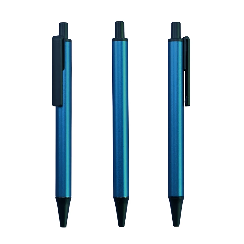 Цветная металлическая гелевая ручка, рекламный подарок, офисный бизнес, Черная гелевая большая емкость, сменные Углеродные ручки, канцелярские принадлежности, подарок