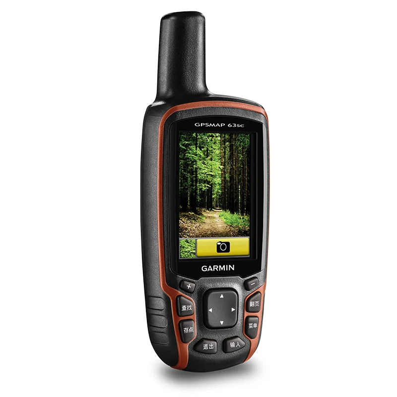 Garmin gps карта 63sc двойной спутниковый компьютер Открытый gps+ ГЛОНАСС приемник высота навигатор ручной локатор водонепроницаемый