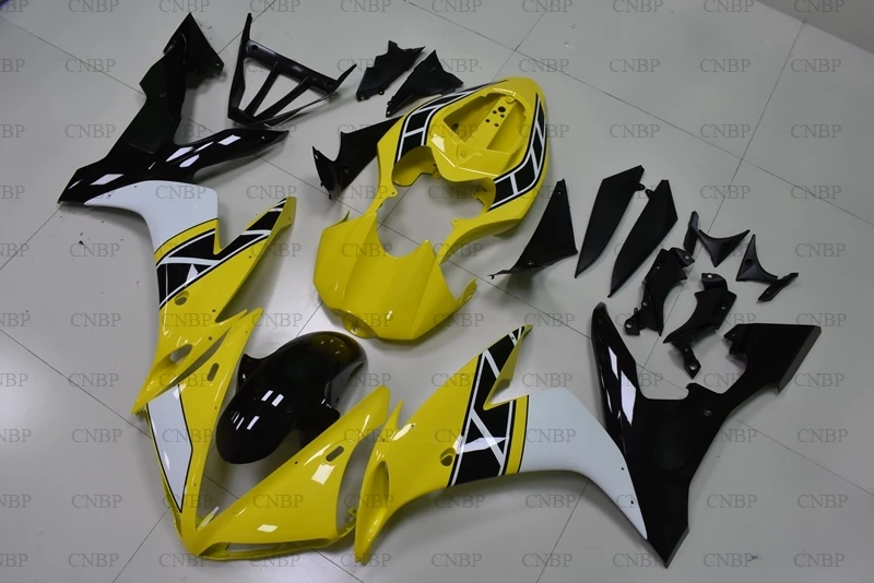 

for YAMAHA YZFR1 04 06 Fairing YZF1000 R1 2004 - 2006 Yellow Black Plastic Fairings YZFR1 05 06 Fairings