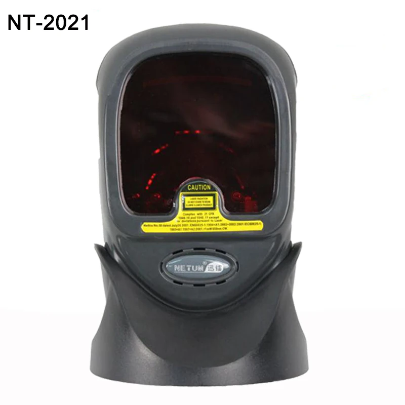 Desktop 20 Scan Lines Omni directional Barcode Scanner 1D laser high