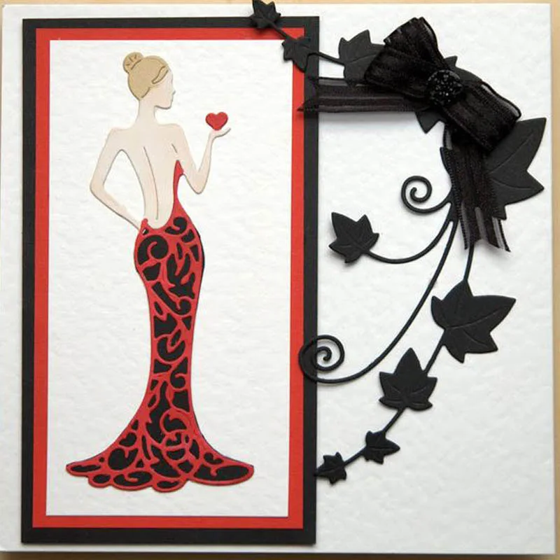 

Lovely Animals cute girl Carbon steel Cutting Dies for DIY Creative Scrapbook Cut Stamps Dies Embossing Paper greeting card