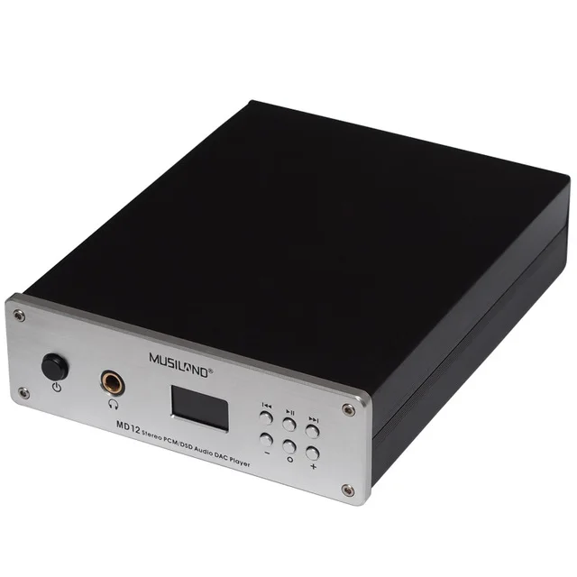 Musiland MD12 карты памяти плеер звуковая карта USB ЦАП 24bit/192 кГц Mac Andriod ПК HIFI DSD android