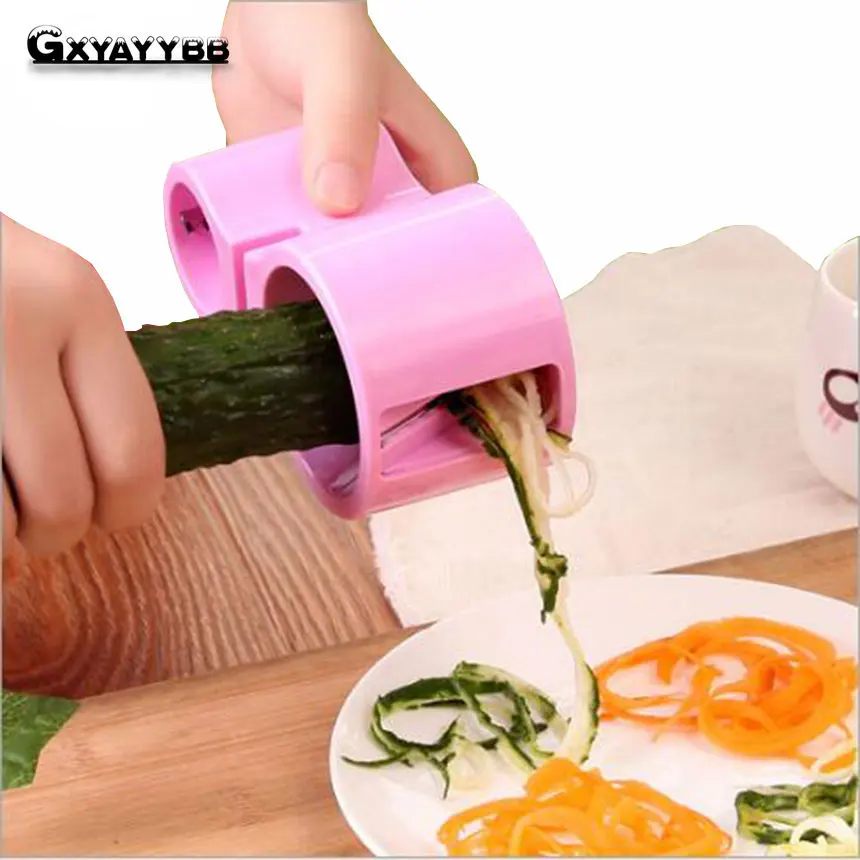 GXYAYYBB Spiralizer Premium Vegetable spiral slicer +Sharpener Fruits