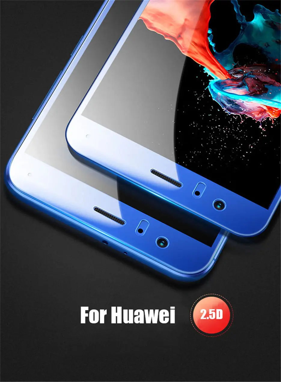 MOUSEMI For Huawei P10 P9 P8 Lite 2017 Nova 3e Lite Screen Protectors 9H Protective Film Glass On For Huawei Honor 9 8 P20 Lite  (1)