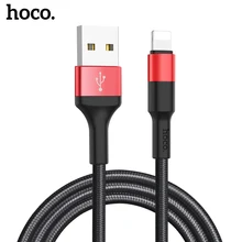 HOCO USB кабель для зарядного устройства для iPhone X 8 Быстрая зарядка USB кабель для передачи данных для iPhone 7 Plus SE 6 6s 5 5S IOS 11 8 Pin адаптер шнур Новинка