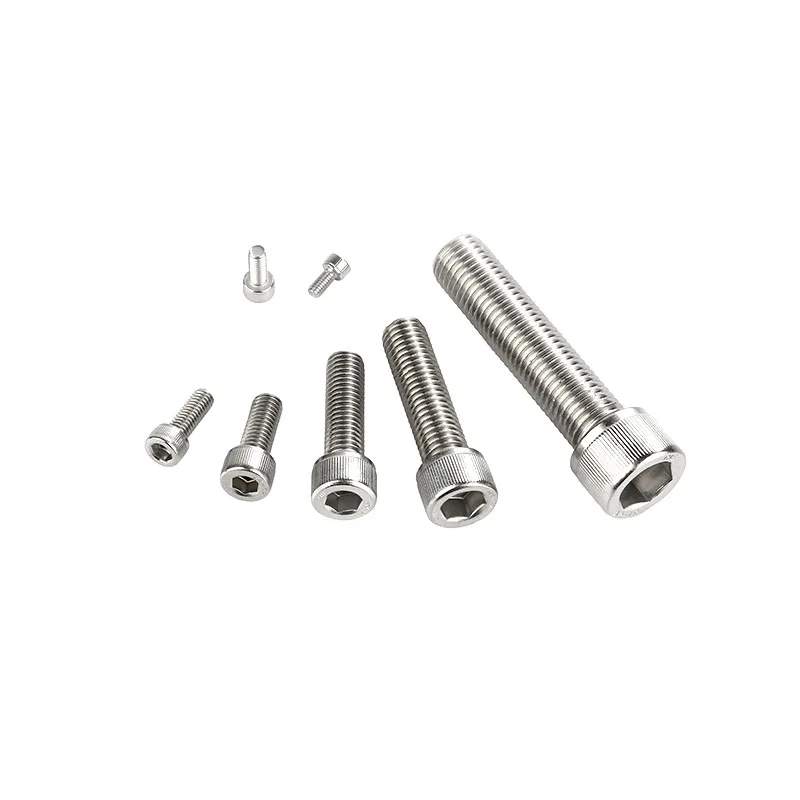 

50Pcs M2M2.5 Hexagonal Screw 304 Stainless Steel Bolt Cylindrical Head Rolling Cup Head Screw