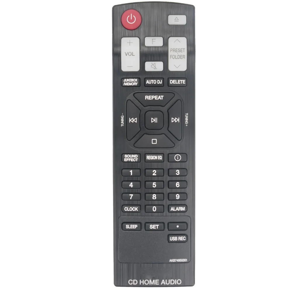 Новый пульт дистанционного управления AKB74955351 для LG Mini Hi Fi системы CK43 CKS43F|Пульты