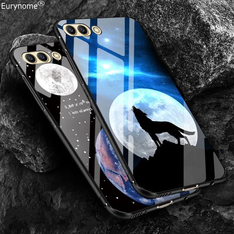 

Case For Huawei P30 Lite P20 Pro Case Tempered Glass Shockproof Luminous Cover for Huawei P30 Lite Nova 4e Nova 5 Pro 5i Case