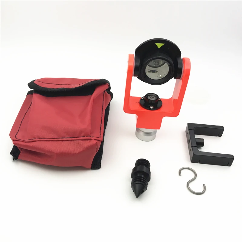Новая металлическая мини призма для Topcon/Sokkia/Nikon/Pentax total Station (офсетная 30/0 мм) 5/8