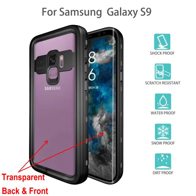 samsung s9 plus waterproof case (2)_
