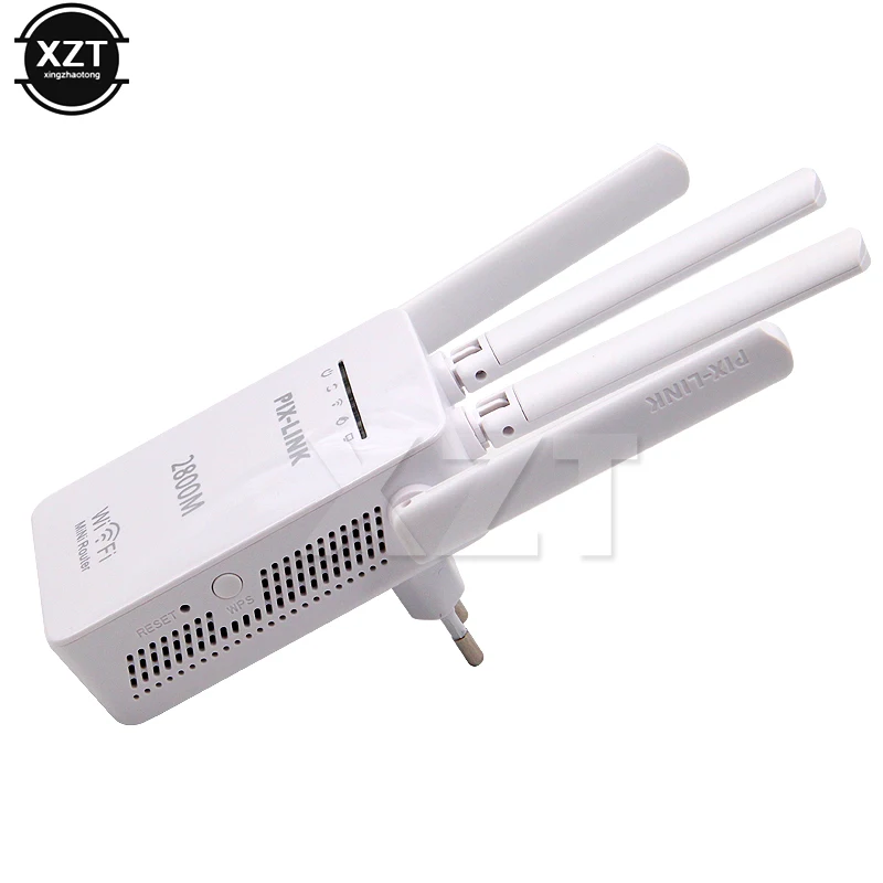 Mini WiFi Repeater / Router / Access Point Wi-Fi Range Extender with 4 External Antennas WPS Protection EU/US Plug wifi Router wifi 6 mesh router