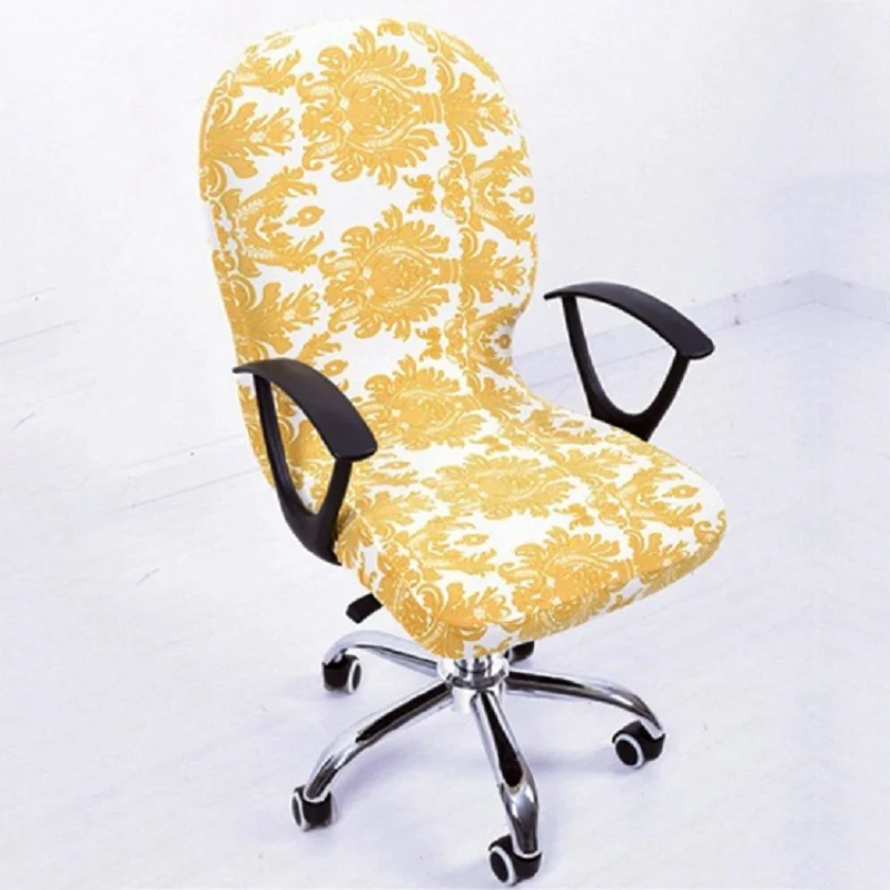 Seat Covers For Computer Chairs Stretch Rotating Chair Cover