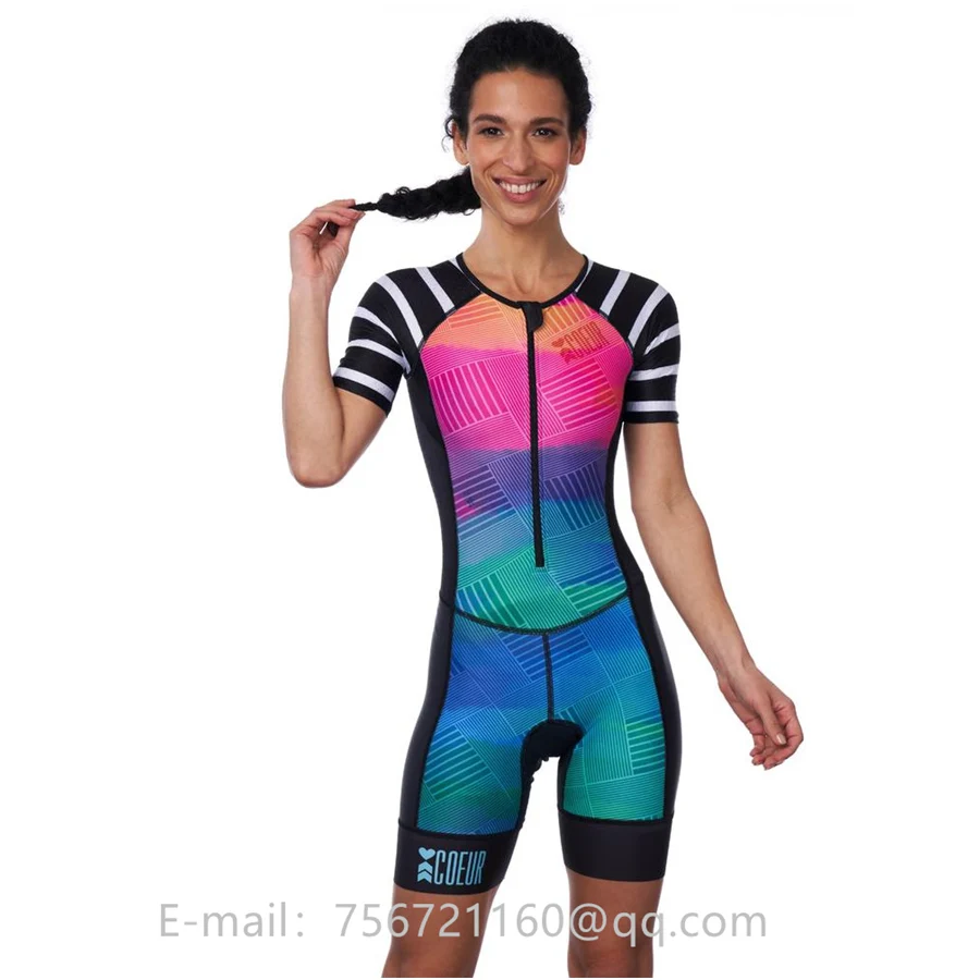

2019 love coeur ladies cycling sweatshirt ciclismo clothes quick-drying breathable triathlon slim riding suit swimsuit