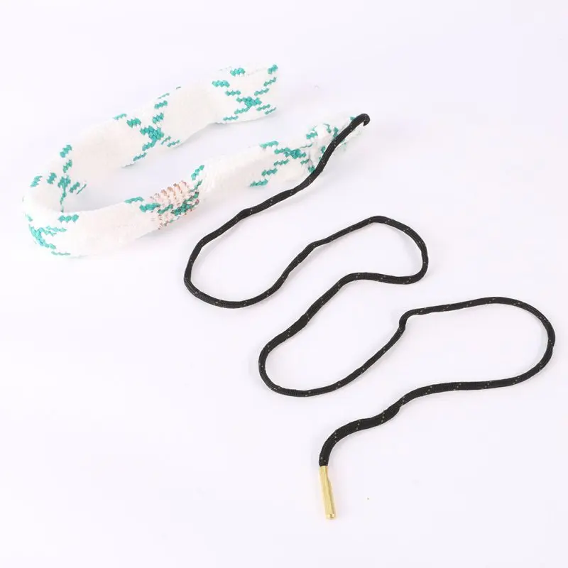 

Rifle Pistol 12 GA Bore Snake Gun Cleaning 12 Gauge Caliber Bore Cleaner Kit Cleaning & Maintenance Tool Brush Rope Brush