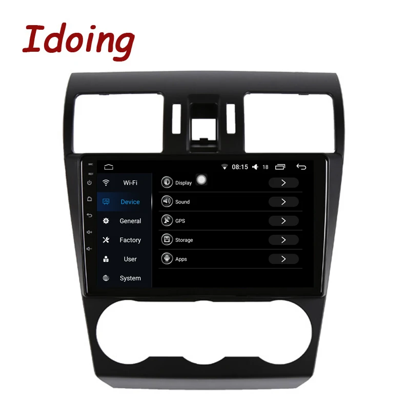 Flash Deal Idoing 9"Car Android 8.1 Radio GPS Multimedia Player For Subaru Forester XV WRX 2013-2015 4G+64G 8 Core Navigation no 2 din dvd 2 Flash Deal Idoing 9"Car Android 8.1 Radio GPS Multimedia Player For Subaru Forester XV WRX 2013-2015 4G+64G 8 Core Navigation no 2 din dvd 2