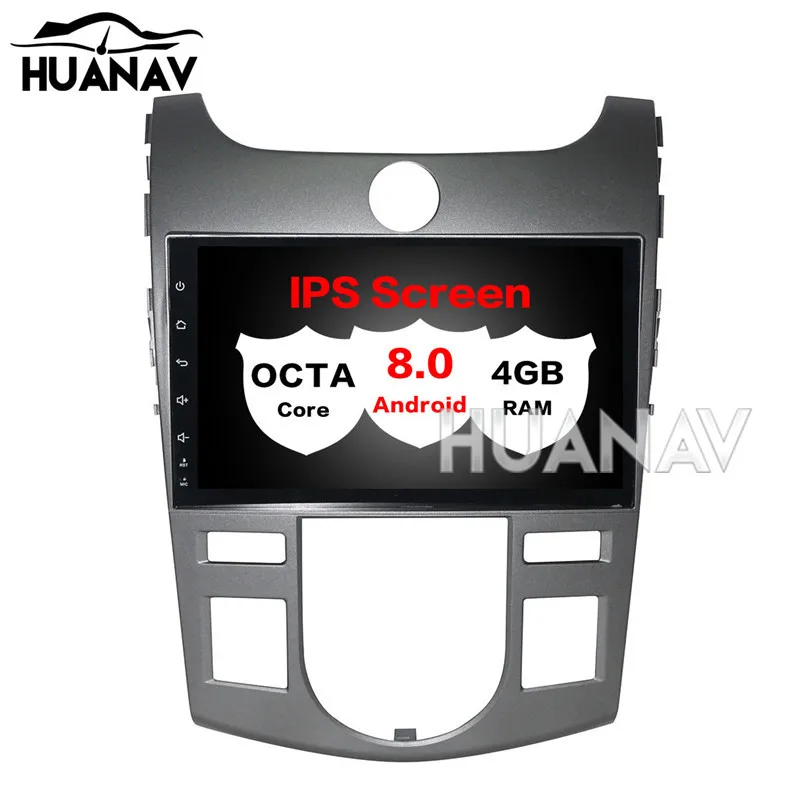 Excellent Car DVD Player GPS navigation For Kia CERATO/FORTE 2008-2012 multimidia headunit 1 DIN radio stereo Android 8.0 4GB+32GB 1