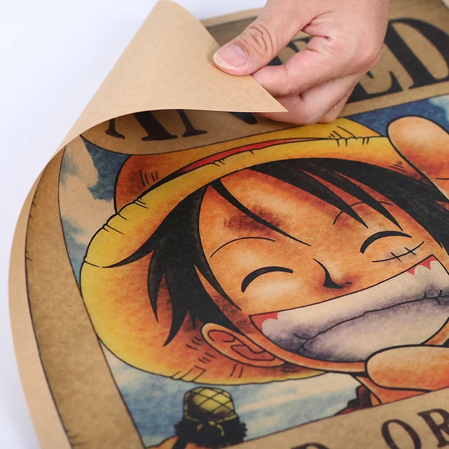 One Piece Posters Luffy Wanted