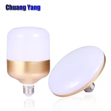 Светодиодный светильник Bombilla, светодиодный, E27, 15 Вт, 20 Вт, 30 Вт, 40 Вт, 50 Вт, 60 Вт, лампада, светодиодный, 220 В, 230 В, 240 в, прожекторы, UFO B22/E27, светодиодный светильник для домашнего освещения