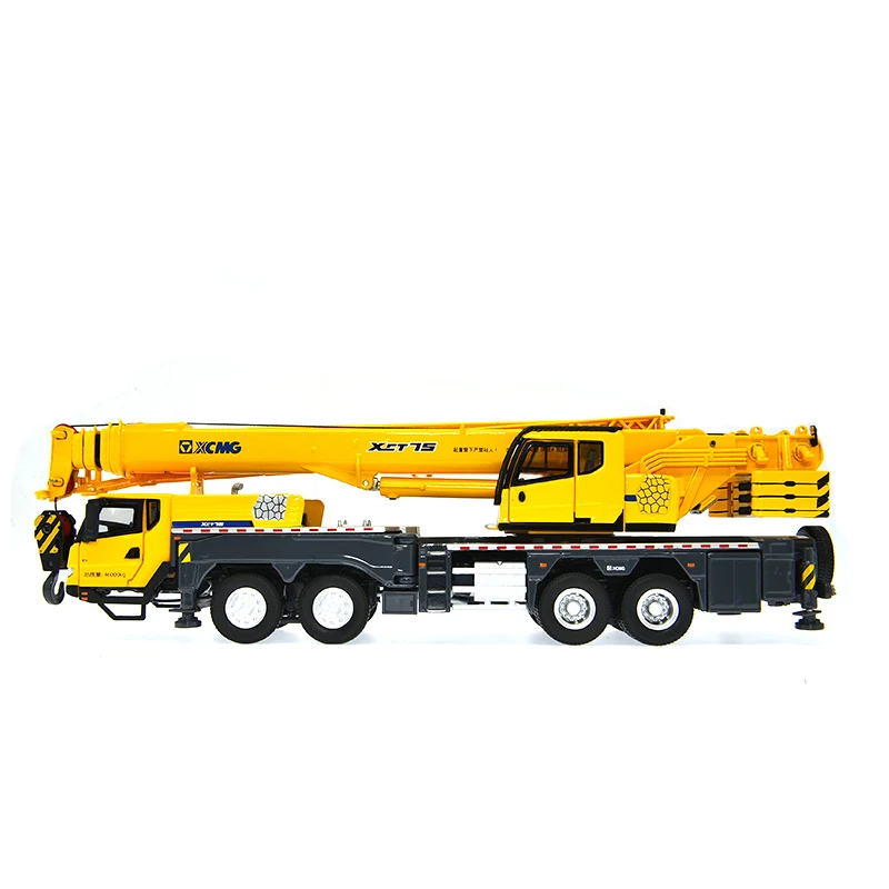 Коллекционная модель 1:50 соотношение XCMG XCT75T мобильный тяжелый кран грузовик