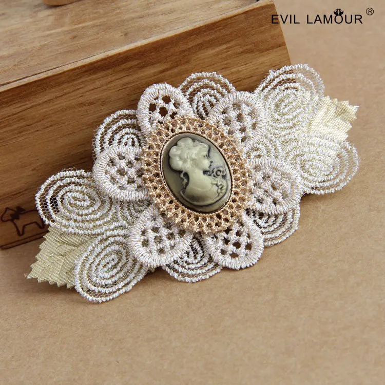 

Trendy Girls Hairclips for Hair Lace Flower Bobby Pin Barrettes Beauty Womens Hairclipper Hairgrips Hair Accessories Brand FJ155