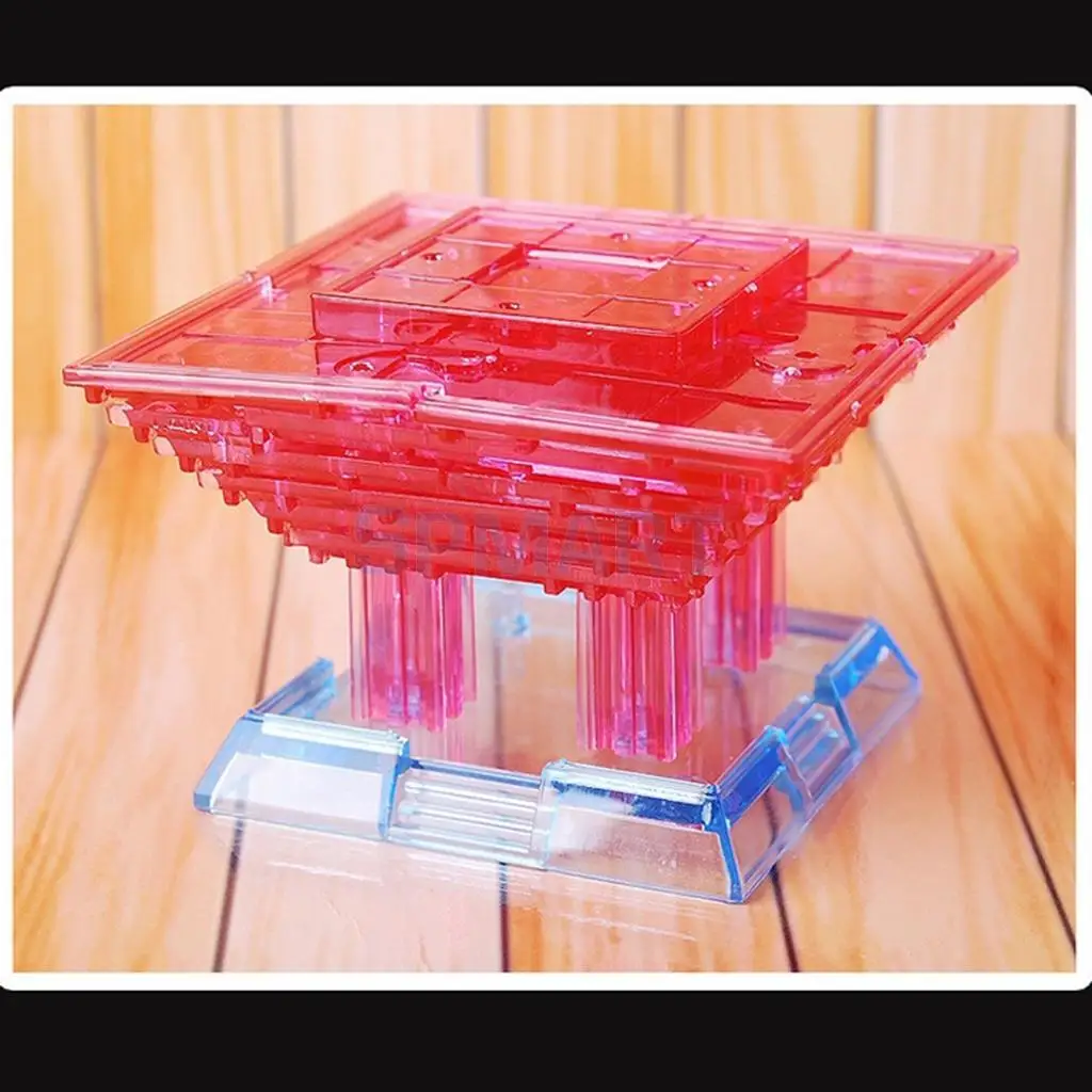 DIY 3D Crystal Puzzles Jigsaw Puzzles Tower/ Dolphin/ High Heel Shoes Model