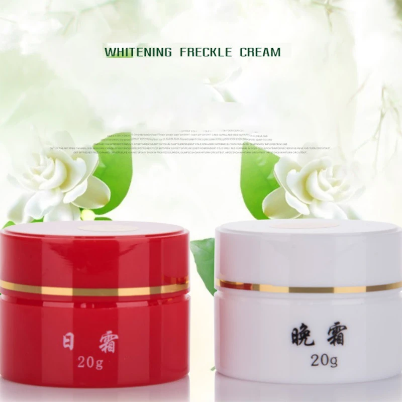 Freckle Cream Day Cream Night Cream Sets Of Red And White ...