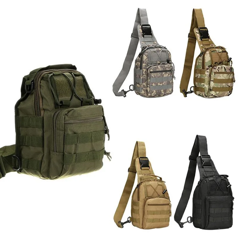 

Outdoor Sport Bag Military Tactical Backpack Shoulder Bag 600D Oxford Camping Travel Hiking Trekking Runsacks Bag