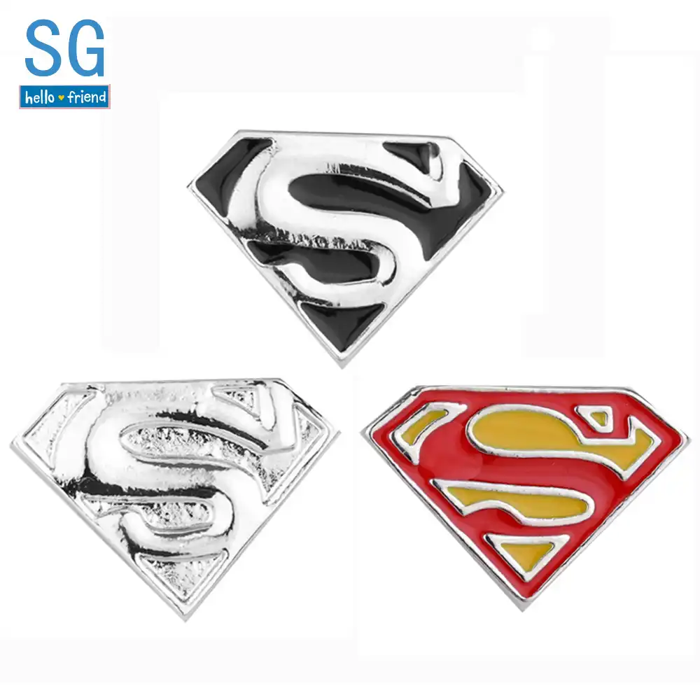 Sg Offre Spéciale Dc Superman Triangle S Lettre Broches