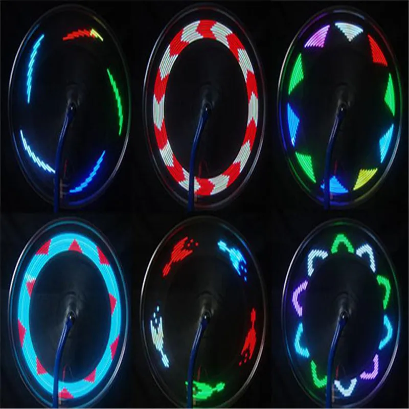 Excellent 14 LED Motorcycle Cycling Bicycle Bike Wheel Signal Tire Spoke Light 30 Changes 3 Excellent 14 LED Motorcycle Cycling Bicycle Bike Wheel Signal Tire Spoke Light 30 Changes 3