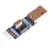1 шт. USB к ttl/USB-ttl/STC программатор микроконтроллера/PL2303 в девяти обновления пластины с прозрачной крышкой - изображение