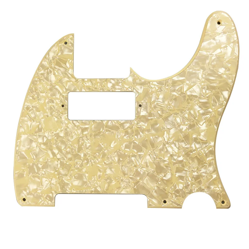 

Pleroo Custom Guitar Parts - For 5 holes Esquire tele With BP Mini Humbucker Pickup Scratch Plate