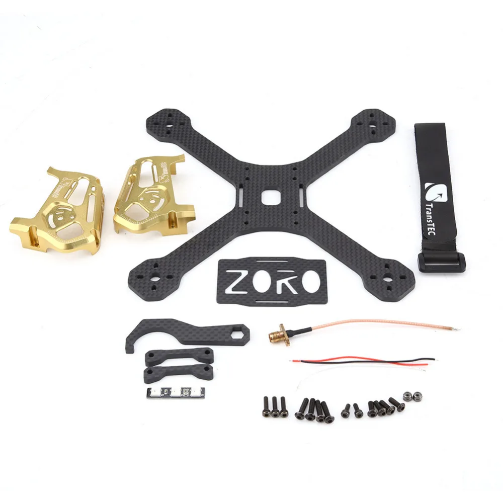 Здесь продается  RC Accessories Carbon Fiber RC DIY Frame Kit For TransTEC ZORO FPV Frame 195mm FPV Racing Quadcopter Remote Control Drone  Игрушки и Хобби