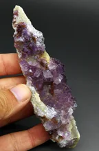 78g de piedras naturales y minerales de cristal de fluorita púrpura(China)