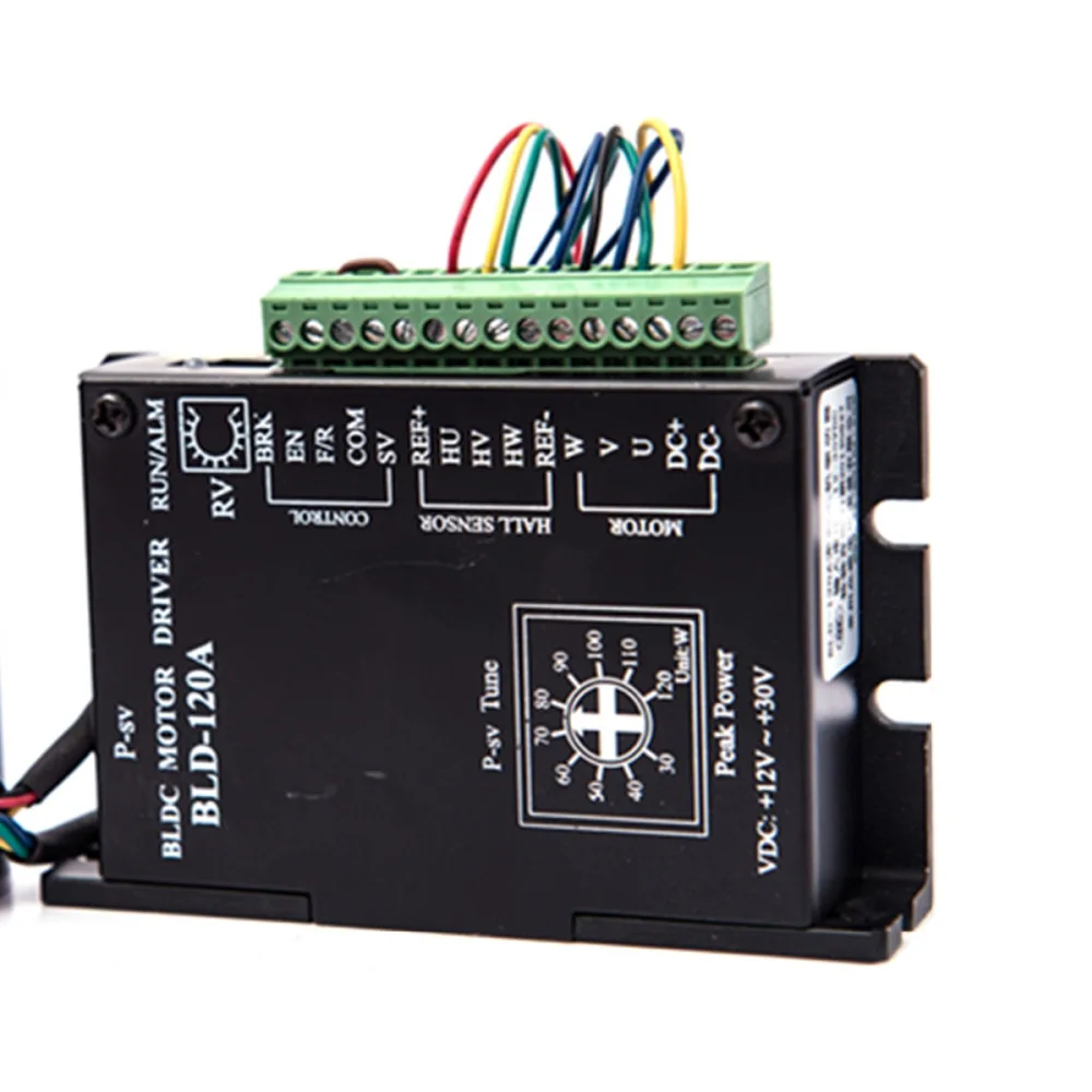 Бесплатная доставка бесщеточный dc мотор драйвер BLD 120A для 24V 120W или менее 120w