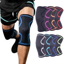 1PCS Knee Support Fitness Running Cycling Knee Support Braces Elastic Nylon Sport Compression Knee Pad Sleeve for Basketball