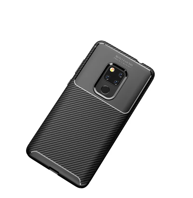 Carbon Fiber Shockproof Armor Cases For Huawei Y9 Y6 Y5 2018 Honor 8X 8XMax Honor Play 7A Note10 P20 P10Lite Plus Mate10ProCase (10)
