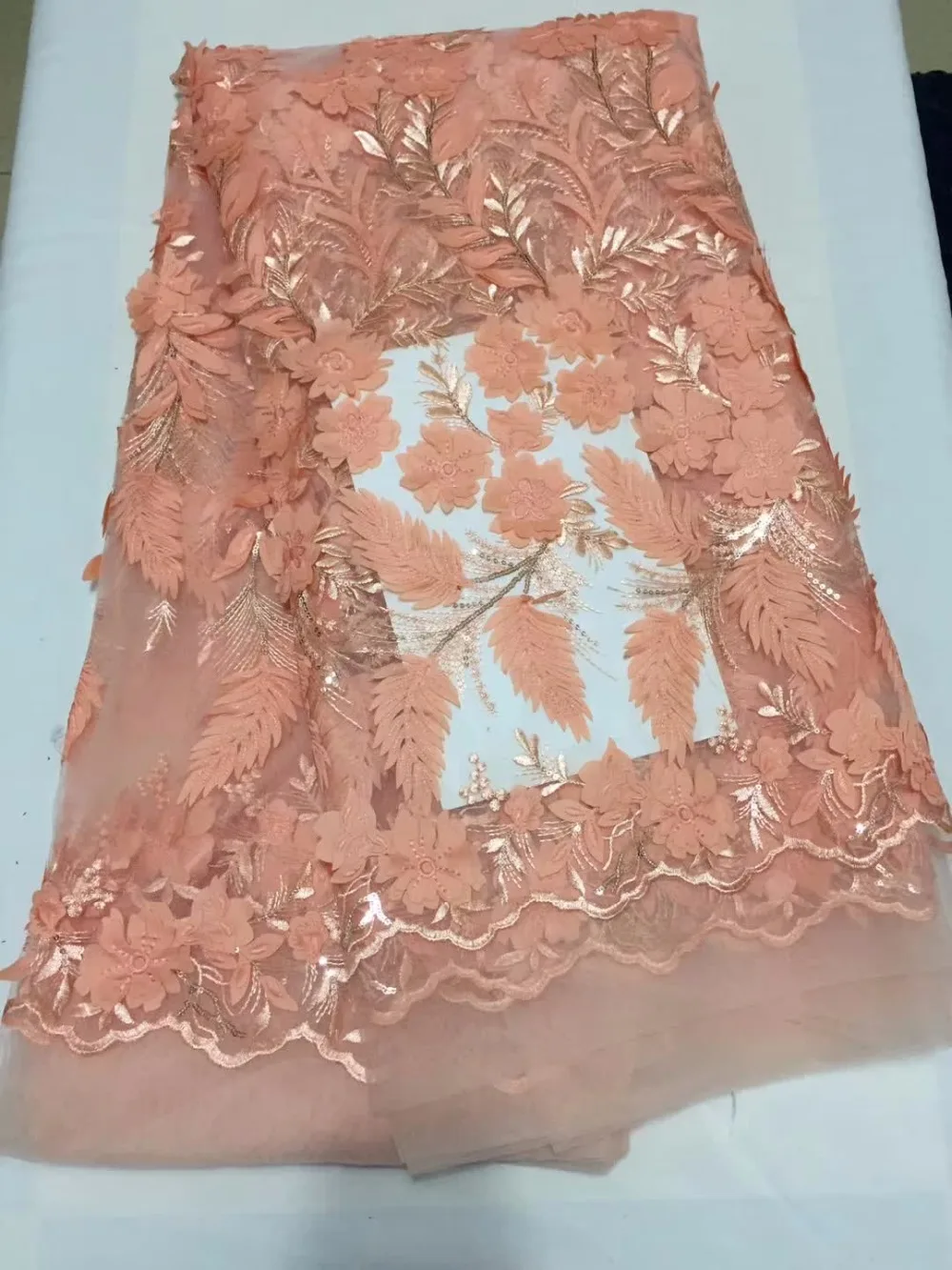 Красивая африканская кружевная ткань 3d Цветочная кружевная ткань последние кружевные ткани с вышивкой для роскошной свадьбы 5 ярдов для женщин