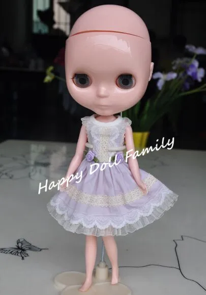 

bareheaded Blyth doll, nude Blyth doll of 2008 version, hair, eyechip color is random