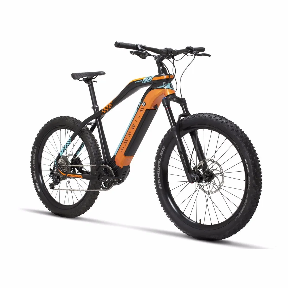 Новый 27 5 дюймовый Электрический mountian велосипед 11 скорость 48V500w MID motor pas