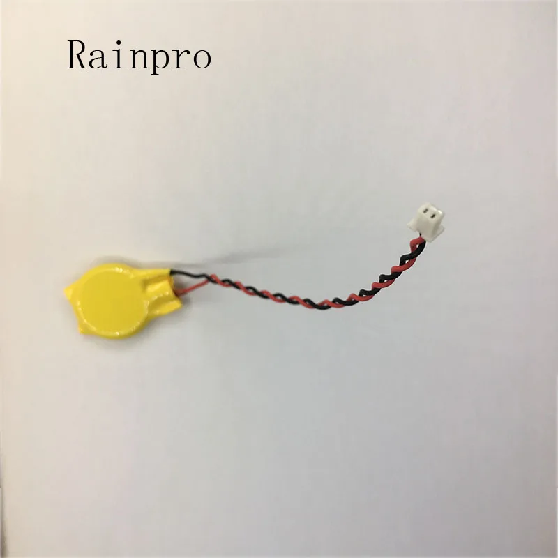 Rainpro 10 шт./лот CR2016 Кнопка Батарея с проводом и штепсельную вилку КМОП-матрица 3 V батарейка BIOS