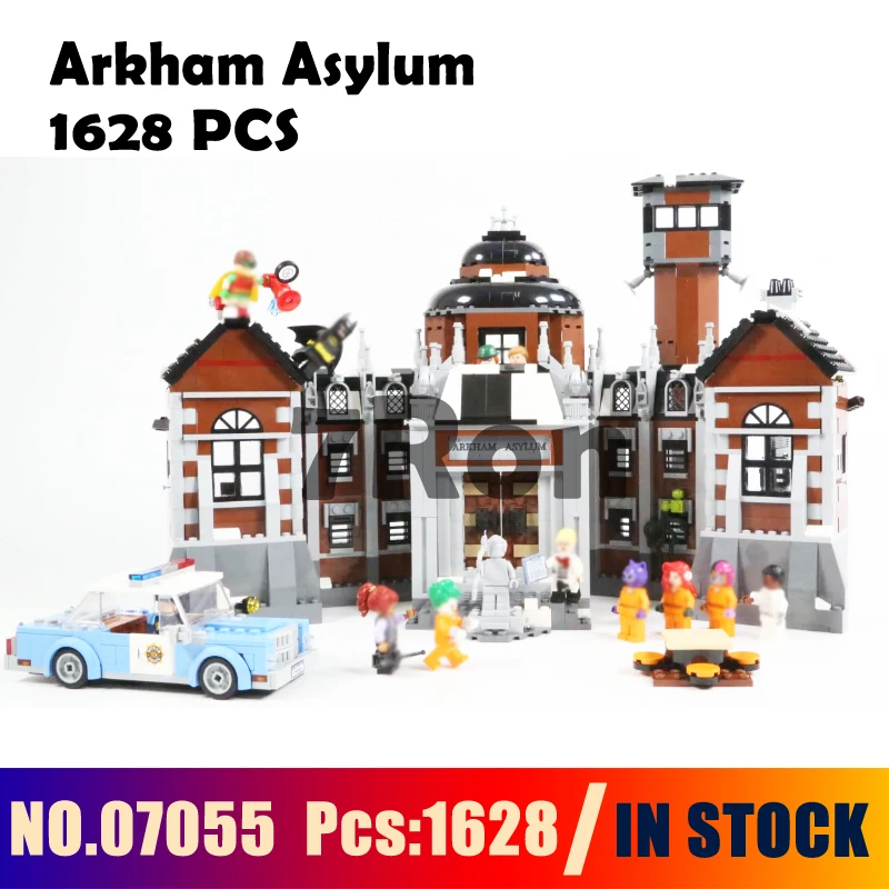 

Compatible With Batman Blocks 70912 Model building toys hobbies 07055 Arkham Asylum Educational DIY Bricks