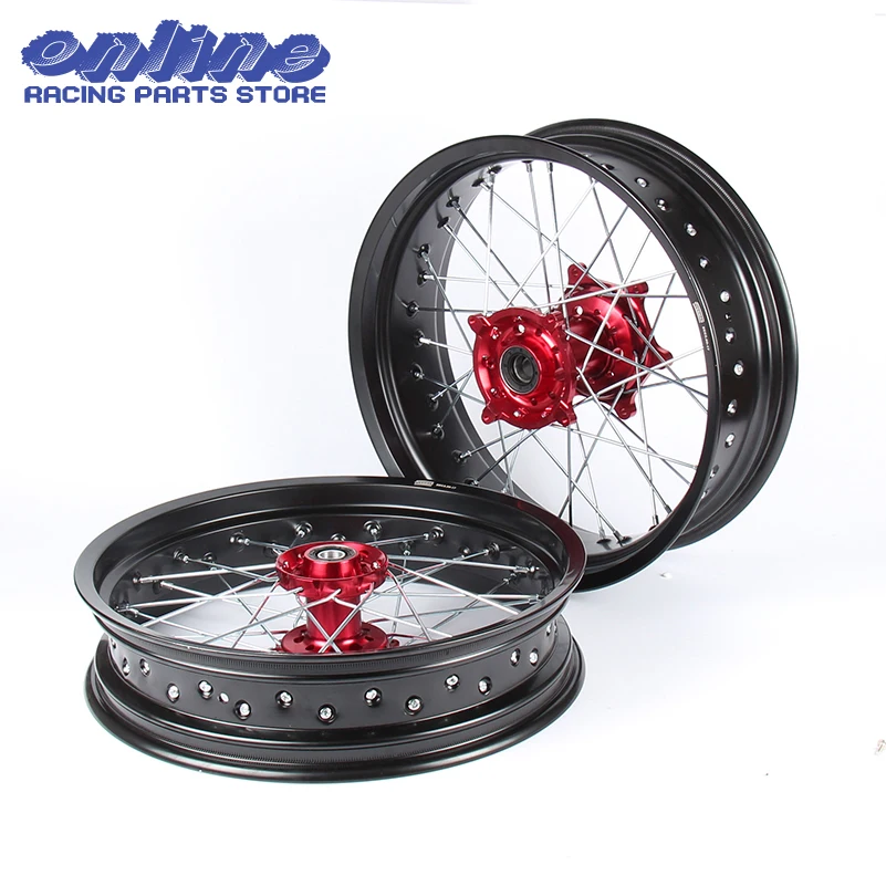 Автомобильные колеса 3 5/5 0*17 &quotдля HONDA CRF250R 2004 2013 CRF450R 2002 2012 2011 2010 2009 2008 2007 2006 2005|hub